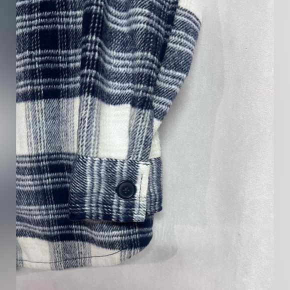George Plaid Cardigan Jacket Button Down Size Medium - Picture 6 of 7